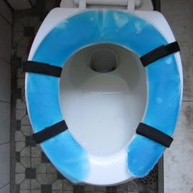 o melhor assento da sanita macio, coxim de assento refrigerando do gel com o de alta qualidade no azul