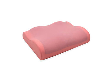 Descanso amigável cor-de-rosa da massagem da espuma da memória de Eco com tampa de pano da natação