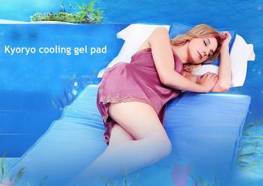 Calor-removendo a luz - almofada de cama refrigerando azul do gel, esteira saudável macia da ioga de Tatami