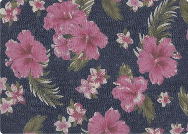 A flor maravilhosa imprimiu a tela exterior luxuosa da tela da sarja de Nimes do algodão 100