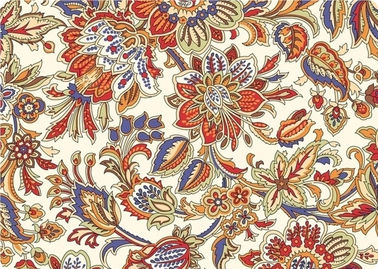 Costume floral pano impresso da tela de estofamento do vintage das telas