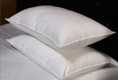 O algodão tranqüilo costurado dobro empluma-se para baixo a inserção do descanso com a pena branca do ganso