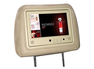 Exibição de vídeo do painel LCD da cabeceira de ColorfulCar 7 polegadas com sensor do IR, MPEG4 MPEG2 MPEG1