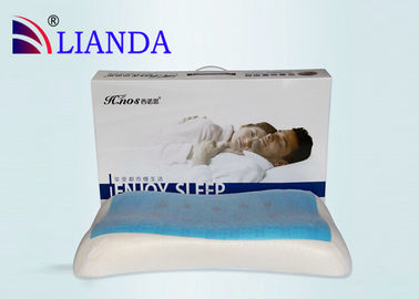 Descanso de bambu com gel fresco, descanso vivo do sono da espuma da memória da fibra do gel do Lux