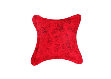 Descansos decorativos vermelhos pequenos feitos sob encomenda para o sofá, descansos modernos do sofá