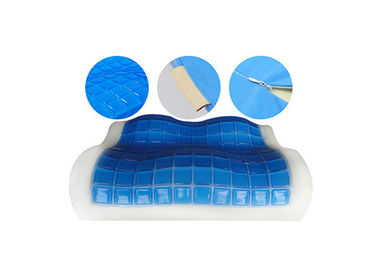 Descanso contornado Multifunction da espuma da memória com o gel refrigerando feito-à-medida