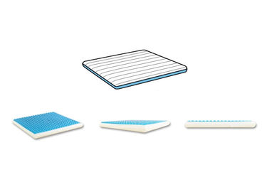 Coxim de Seat respirável para a cadeira de rodas, coxim de banco de carro refrigerando do gel