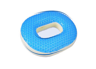 Coxim do anel da espuma da memória do coxim de Seat do gel do poliéster para hemorróidas