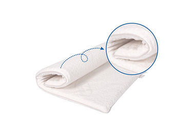 Esteiras de banho brancas feitos a mão da espuma da memória do sono para a casa, hotel, escritório