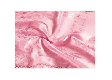 O fundamento cor-de-rosa da edredão ajusta o tamanho enorme da rainha do fundamento de Tencel feito-à-medida